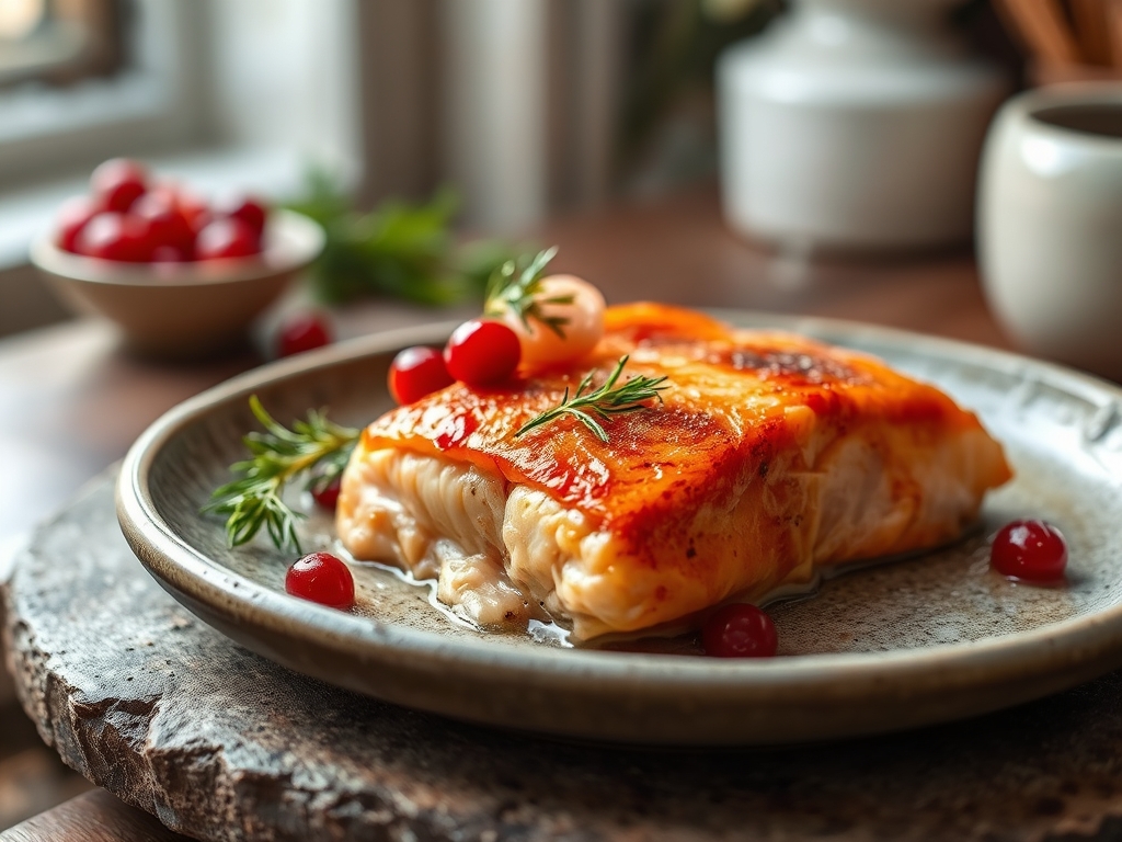 cranberry salmon recipes